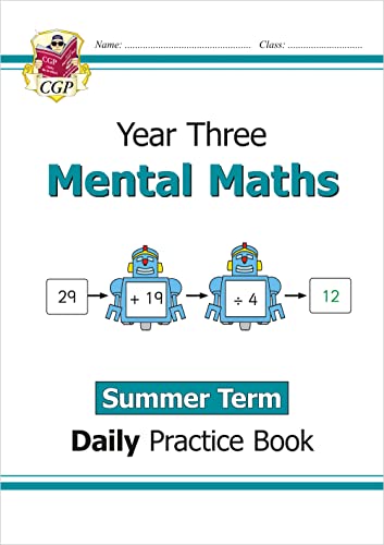 KS2 Mental Maths Year 3 Daily Practice Book: Summer Term (CGP Year 3 Daily Workbooks) von Coordination Group Publications Ltd (CGP)
